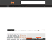 Tablet Screenshot of luccanews.tv